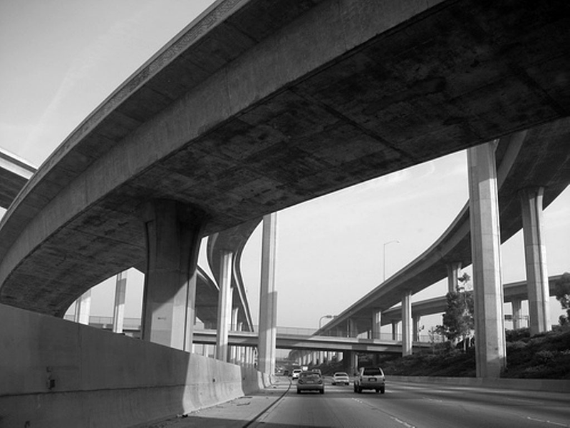 Illustration for article titled L.A.'s Interchanges Are Beautiful (If You're Not Stuck in Traffic)